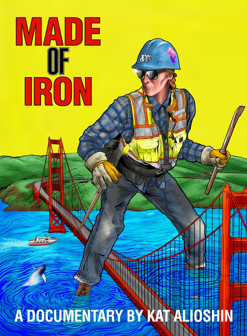 Illustrated poster art for Made of Iron